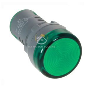 Voyant vert 24V 22mm